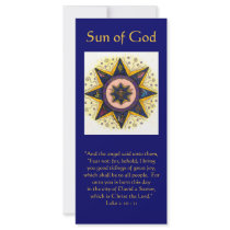 Sun of God 001, "And the angel said unto them, ... rack cards by noobeegin Sun of God 001, "And the angel said unto them, ... rack cards