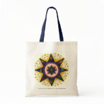 Sun of God - Budget Tote Bag Navy Handle