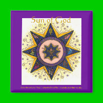 Sun of God - magnet