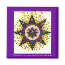Sun of God - magnet