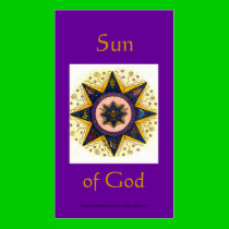 Sun of God Series #3 business cards by littlebitofsunshine Sun of God Series #3 business cards