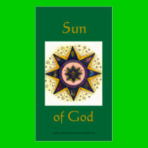 Sun of God Series #4 business cards by littlebitofsunshine Sun of God Series #4 business cards