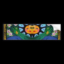 sun of the green king bumper stickers