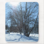 Sun on the Snow Mousepad