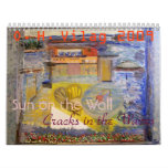Sun on the Wall, Sun on the Wall, Cracks in the... Wall Calendar