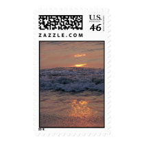 Sun on the Waves postage