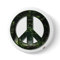 Sun Peace Button