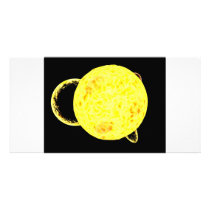 sun photo card template