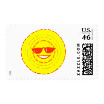 Sun Postage Stamp