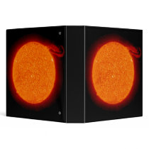 Sun Prominence Vinyl Binder