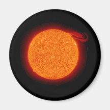 Sun Prominence Fridge Magnets