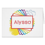 Sun&Rainbow for Alyssa Greeting Cards Sun&Rainbow for Alyssa Greeting Cards