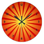 Sun Rays Wall Clock