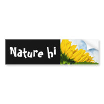 sun rests bumper sticker