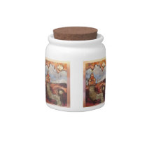 Sun Rise Church By Sheri Kerr Candy Jar