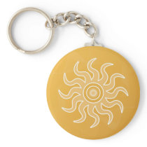 Sun Salutation Keychain