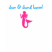 Sun & Sand Lover! Tank Top-Mermaid Design t-shirts