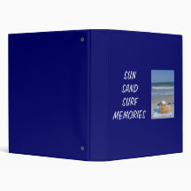 SUN SAND SURF - MEMORIES BINDER