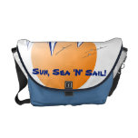 Sun, Sea 'N' Sail Coastal Yachts Courier Bag