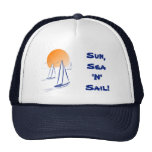 Sun, Sea 'N' Sail Coastal Yachts Trucker Hat