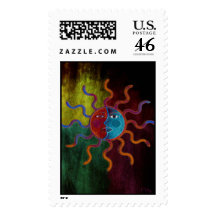 Sun sets(stamp)1
