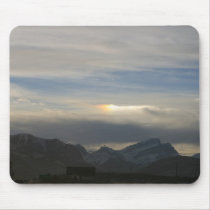 Sun Sneaking a Peak mousepads