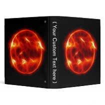 Sun Sol Star Sphere 3 Ring Binder