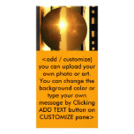 SUN - Source of Vital Energy Custom Photo Card