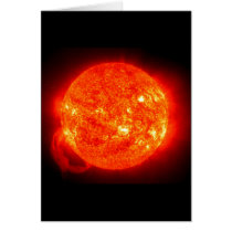 Sun Space Image Card
