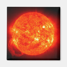 Sun Space Image Fridge Magnet