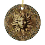 Sun Sprite Personalized Round Ornament