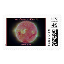 Sun - STEREO - 3-D - NASA - JPL postage