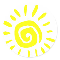 Sun Stickers