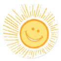 Sun stickers
