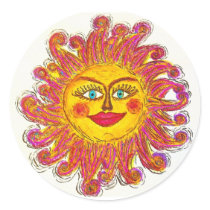 Sun Sticker by ggbythebay Sun Sticker