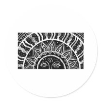 Sun Sticker