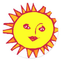 Sun stickers
