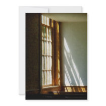 Sun Streaming Through Window Custom Invitations