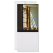 Sun Streaming Through Window Custom Rack Cards