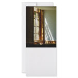 Sun Streaming Through Window Custom Rack Cards