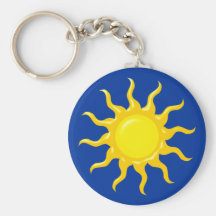 Sun sun key chains