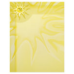 Sun, Sunny Sunshine Letterhead Stationery