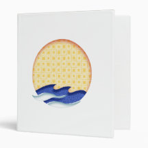 Sun & Surf Graphic Logo 3 Ring Binders
