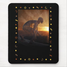 Sun Surfer Mouse Pads