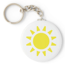 Sun Symbol Key Chain