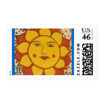 sun talavera tile Stamp