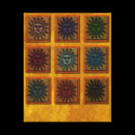 Sun Tile canvas prints