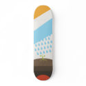 Sun To The Core Skateboard by WeAreTheInternet Sun To The Core Skateboard