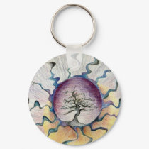 Sun Tree - Key Chain keychains
