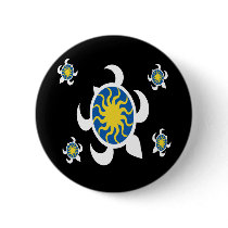 Sun Turtles Buttons